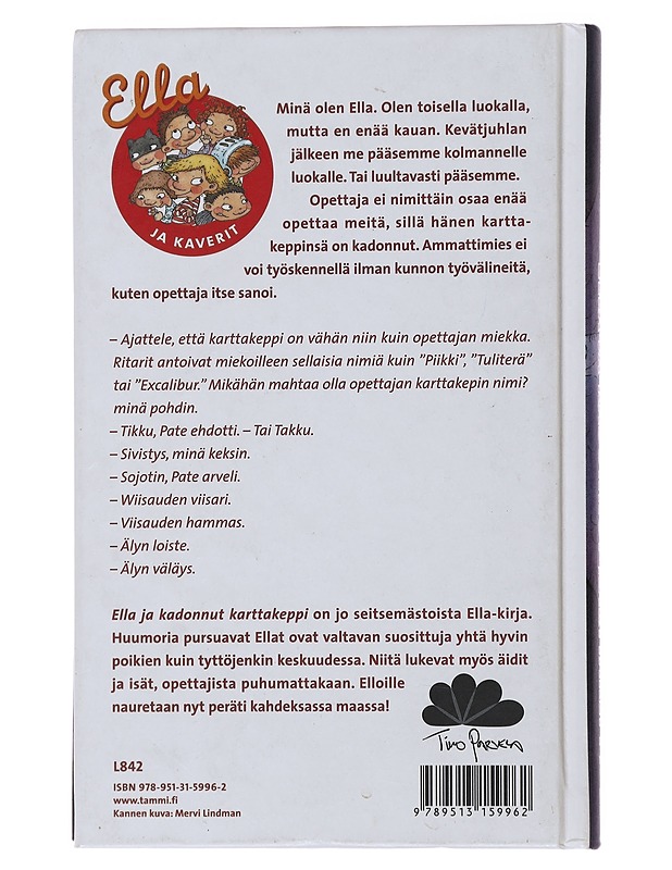 Ella ja kadonnut karttakeppi - Timo Parvela - Lastenkirjat - 10105476826 - 1