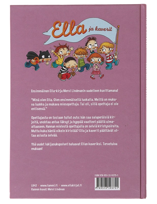 Ella ja kiristäjä - Parvela, Timo - Lastenkirjat - 10105476868 - 1