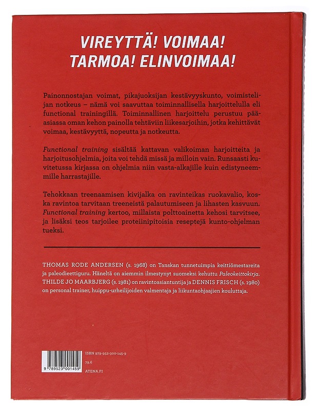 Functional training : toiminnallinen harjoittelu, ruokavalio ja treeniohjelmat - Rode Andersen, Thomas - Harrastekirjat - 10105476877 - 1