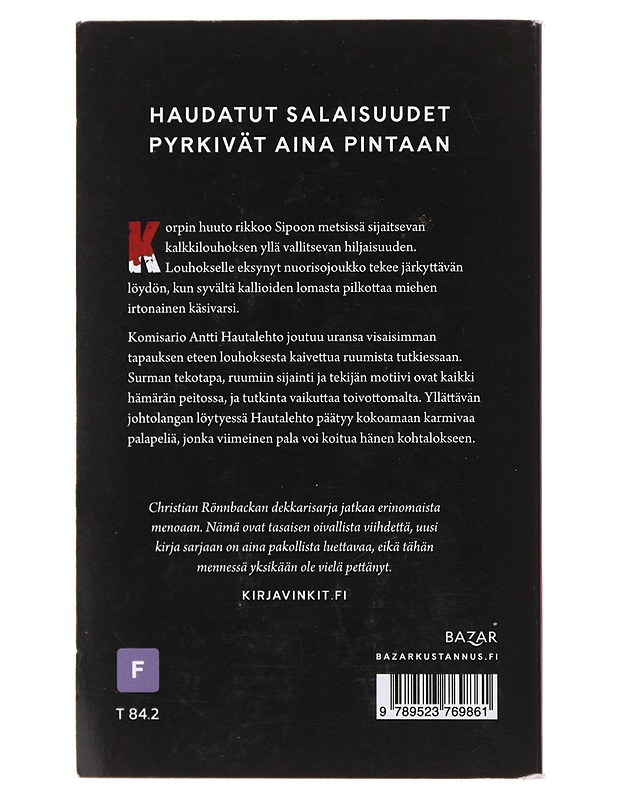 Tuonen korppi - Christian Rönnbacka - Jännitys ja dekkarit - 10105476891 - 1