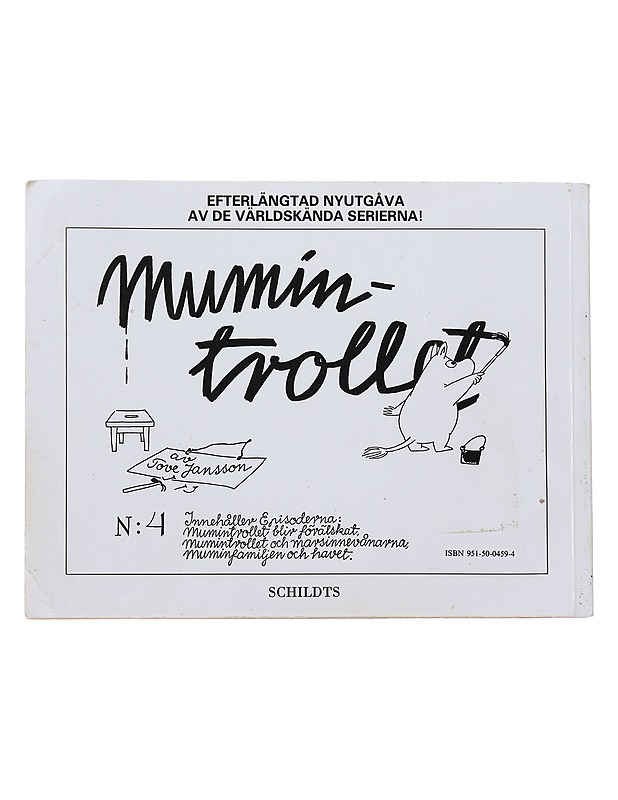 Mumintrollet N:4 - Tove Jansson - Sarjakuvat - 10105476955 - 1