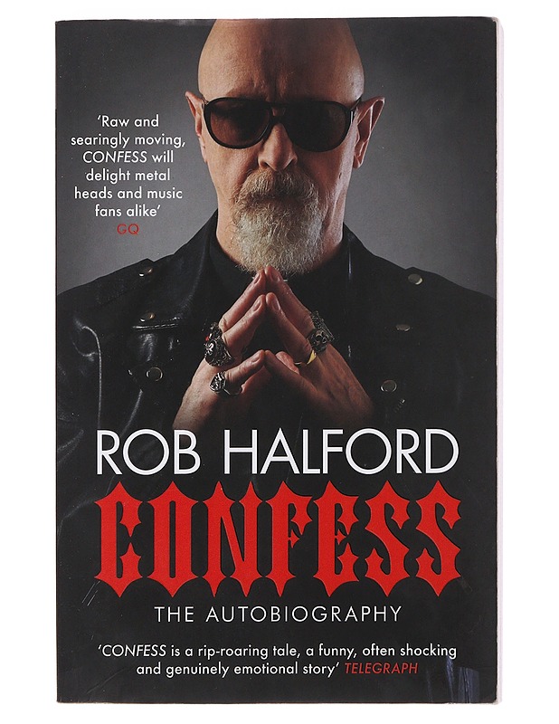 Confess - Halford, Rob - Elämäkerrat ja muistelmat - 10105476976 - 0
