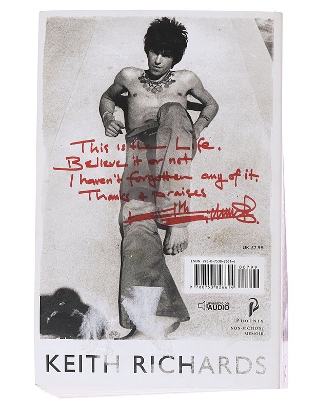 Life - Richards, Keith - Elämäkerrat ja muistelmat - 10105476988 - 1