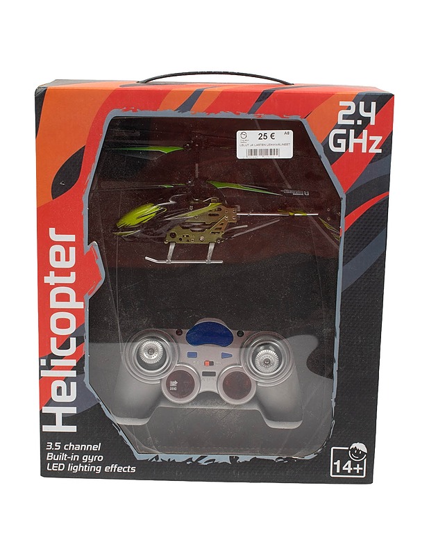 CLAS OHLSON R/C Helicopter 2.4 GHz radio-ohjattava helikopteri - Lasten lelut - 10105477040 - 0