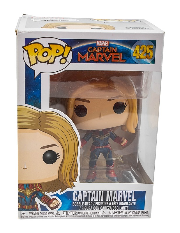 FUNKO POP! 425 Captain Marvel keräilyfiguuri - Lasten lelut - 10105477084 - 0