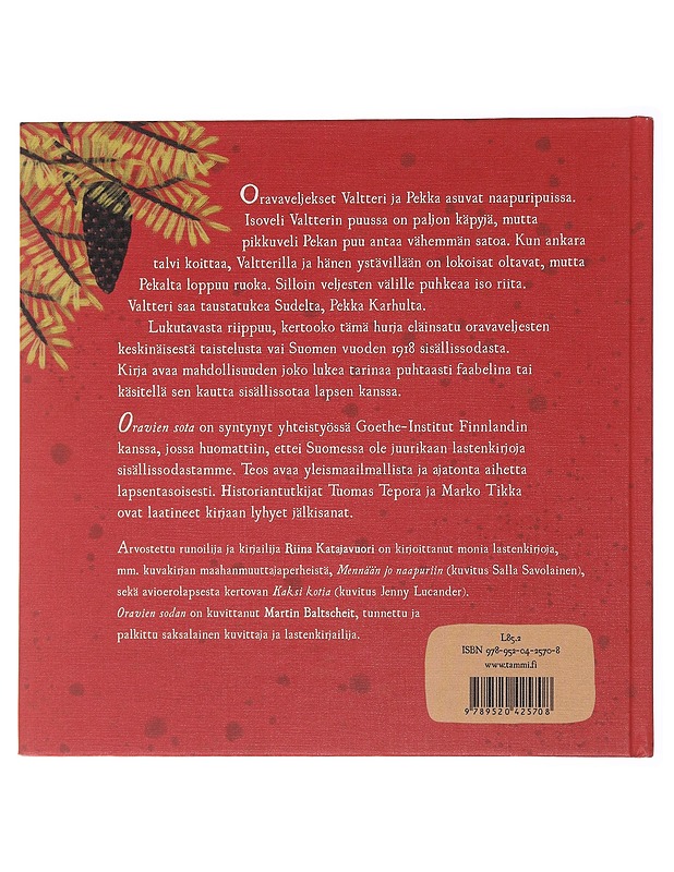 Oravien sota - Katajavuori, Riina - Lastenkirjat - 10105477094 - 1
