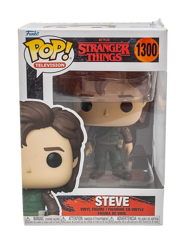 FUNKO Pop! Television - Stranger Things 1300 Steve keräilyfiguuri - Lasten lelut - 10105477096 - 0