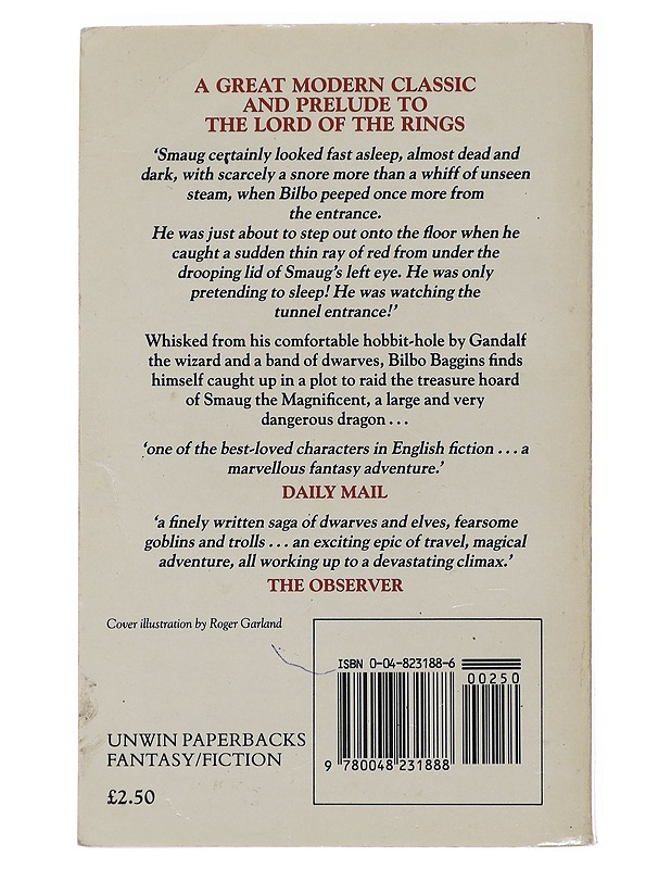 The hobbit, or, There and back again - Tolkien, J. R. R. - Romaanit ja novellit - 10105477123 - 1