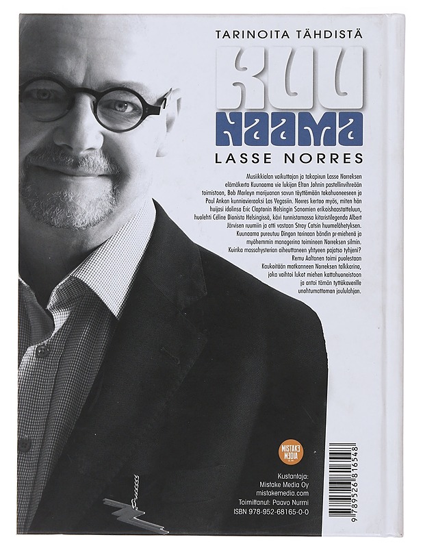 Kuunaama : tarinoita tähdistä - Norres, Lasse - Elämäkerrat ja muistelmat - 10105477142 - 1