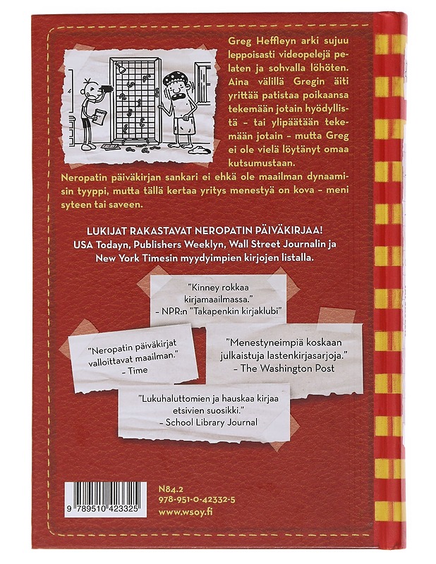 Neropatin päiväkirja. 11, Syteen tai saveen - Kinney, Jeff - Nuorten kirjat - 10105477154 - 1