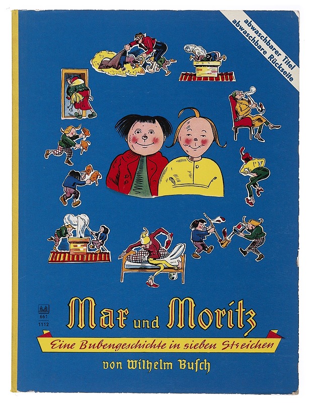 Max ja Moritz - Wilhelm Busch - Lastenkirjat - 10105477224 - 0