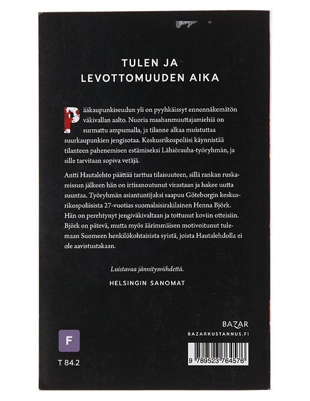 Tulen aika - Rönnbacka - Jännitys ja dekkarit - 10105477240 - 1