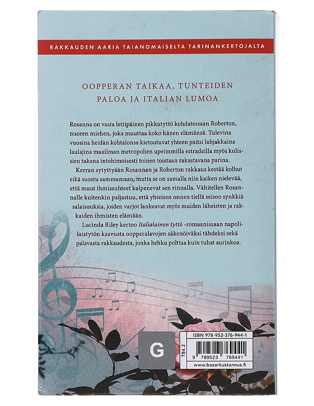 Italialainen tyttö - Riley, Lucinda - Romaanit ja novellit - 10105477251 - 1
