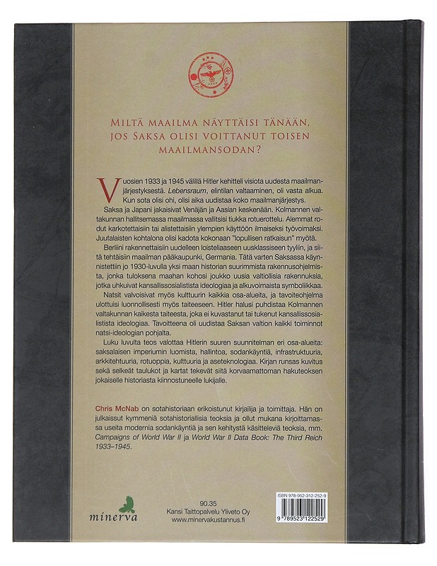 Natsi-Saksan salaiset suunnitelmat : uusi maailmanjärjestys - McNab, Chris - Historiakirjat - 10105477263 - 1