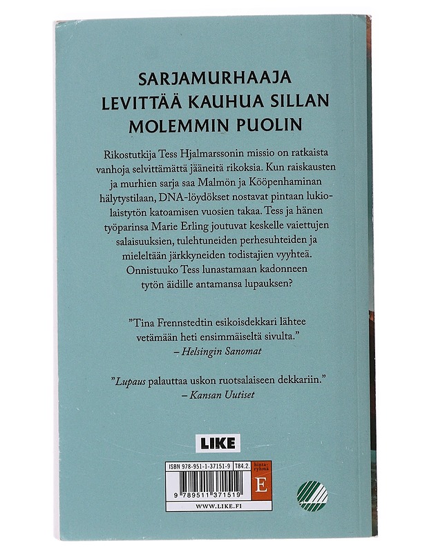 Lupaus - Frennstedt, Tina - Jännitys ja dekkarit - 10105477271 - 1