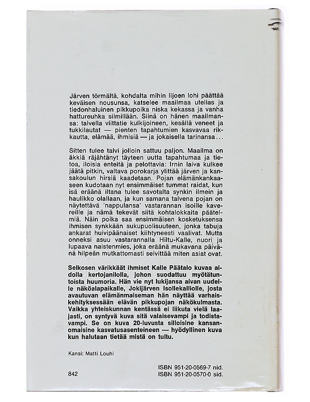 Huonemiehen poika - Päätalo, Kalle - Romaanit ja novellit - 10105477277 - 1