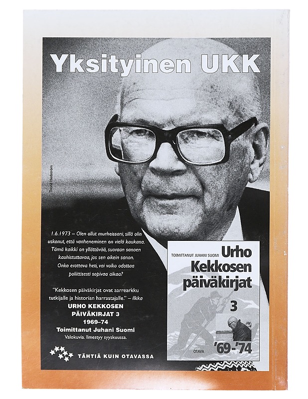 15. UKK - Sarlund, Seppo - Elämäkerrat ja muistelmat - 10105477300 - 1