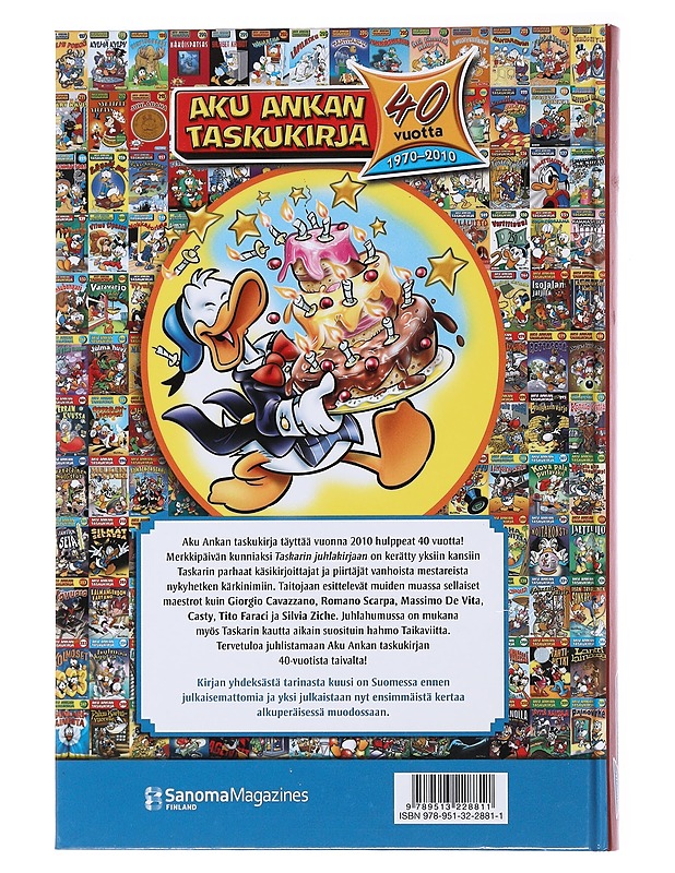 Taskarin juhlakirja : Aku Ankan taskukirja 40 vuotta 1971-2010 - Kastari, Anna - Sarjakuvat - 10105477327 - 1