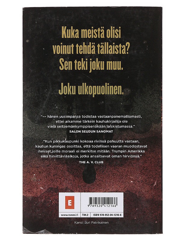 Ulkopuolinen - King, Stephen - Jännitys ja dekkarit - 10105477337 - 1