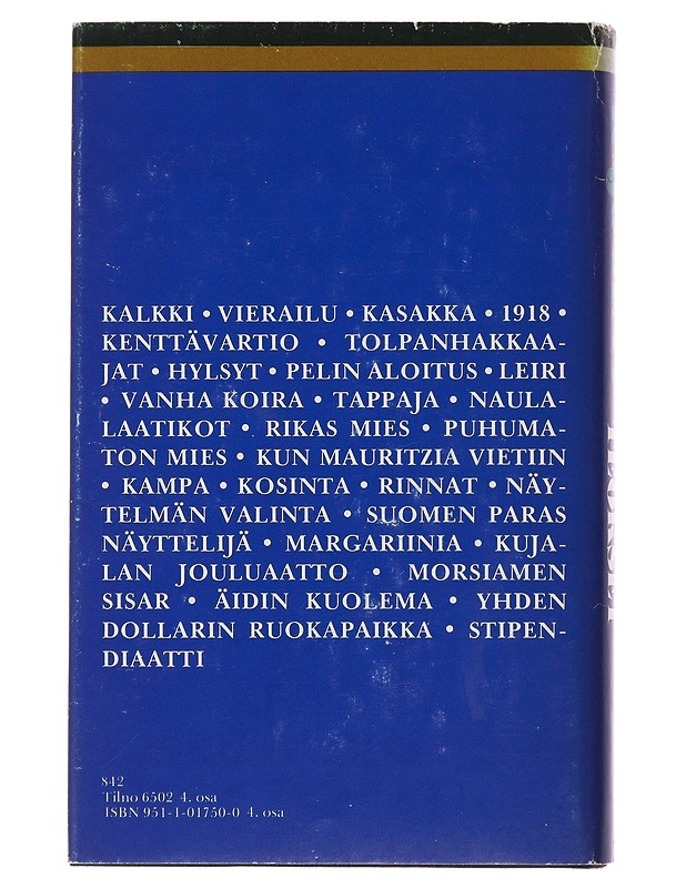 Keskeiset teokset. 4, Novelleja - Veijo Meri - Romaanit ja novellit - 10105477356 - 1