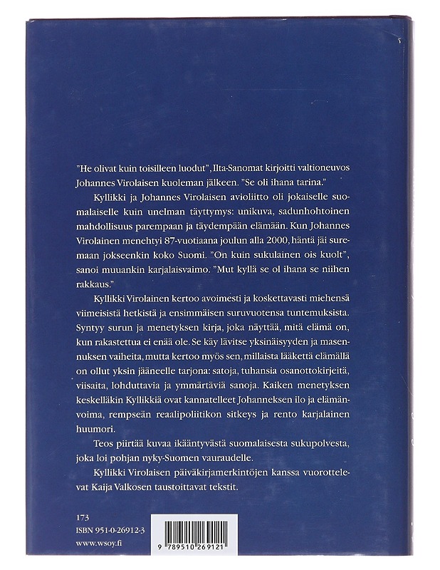 Neljännen elämän kynnyksellä - Virolainen, Kyllikki - Elämäkerrat ja muistelmat - 10105477366 - 1