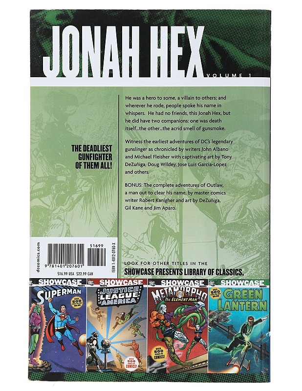 Showcase presents Jonah Hex Vol 1 - Sarjakuvat - 10105477396 - 1
