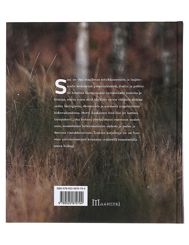 Susi - Laaksonen, Mervi - Lemmikki- ja luontokirjat - 10105477421 - 1