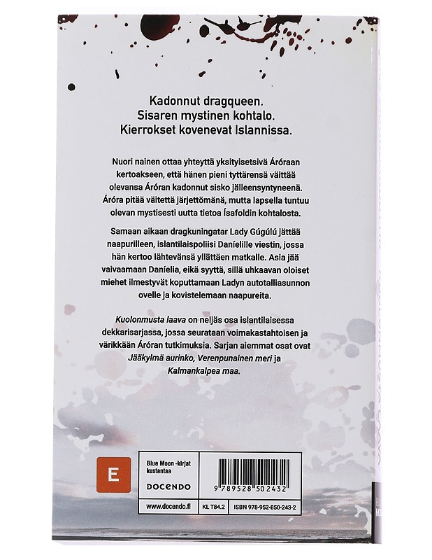 Kuolonmusta laava - Lilja Sigurðardóttir - Jännitys ja dekkarit - 10105477428 - 1