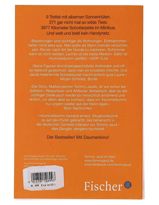 Hummeldumm : das Roman, ne - Tommy Jaud - Romaanit ja novellit - 10105477498 - 1