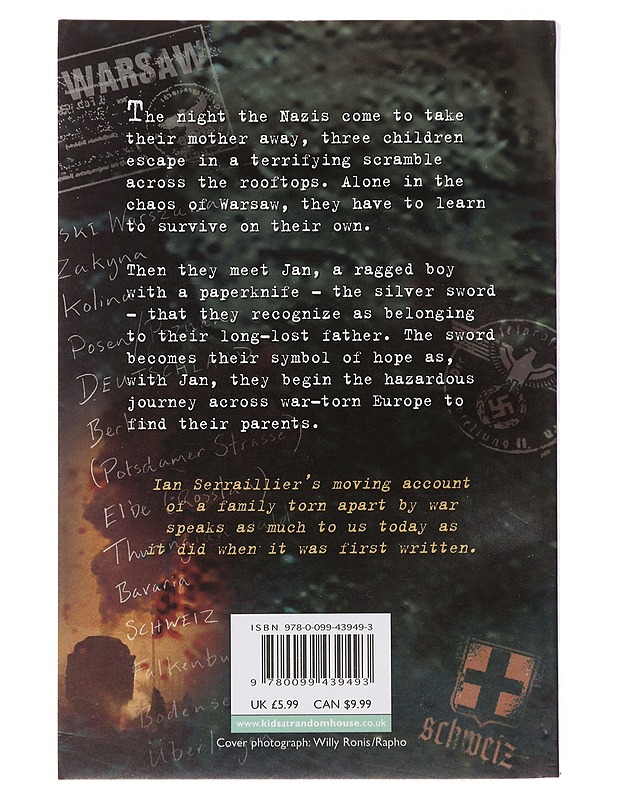 The Silver Sword - Ian Serraillier - Historiakirjat - 10105477506 - 1