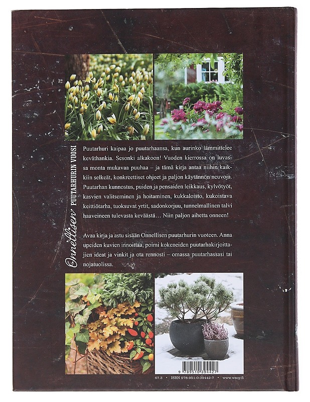 Onnellisen puutarhurin vuosi - Vireaho, Johanna - Puutarha- ja remontointikirjat - 10105477523 - 1