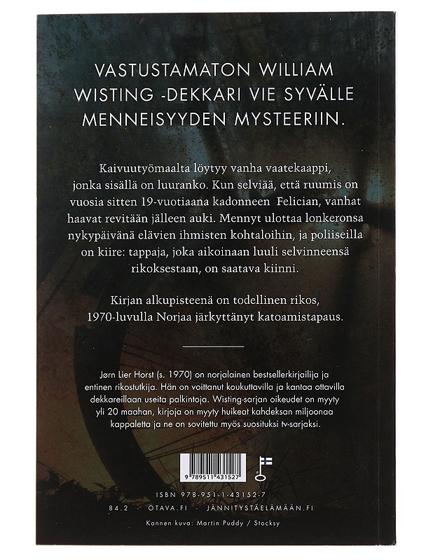 Kadonnut Felicia - Horst, Jørn Lier - Jännitys ja dekkarit - 10105477531 - 1