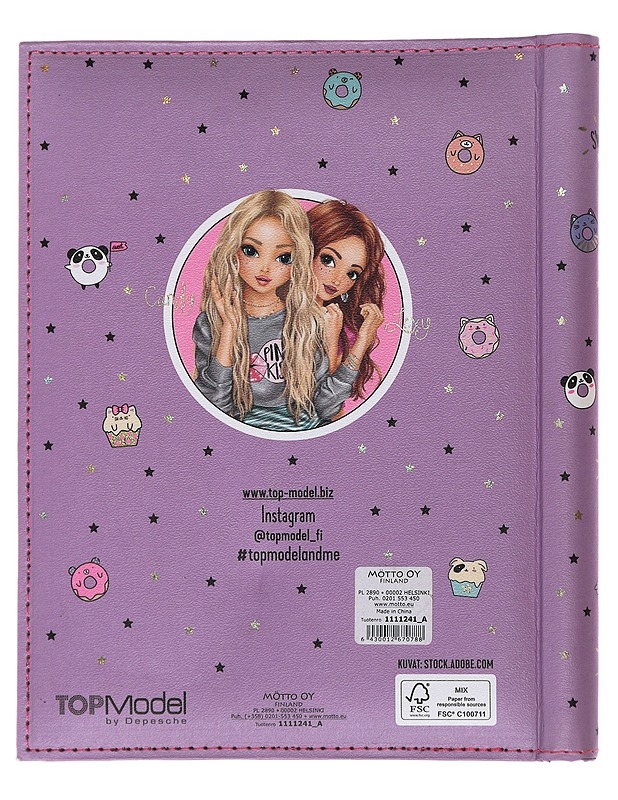 Minun parhaat ystäväni kirja - TOPModel - Lastenkirjat - 10105477583 - 1