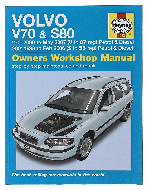 Volvo V70 and S80 Petrol and Diesel Service and Repair Manual: 1998 to 2007 - Martynn Randall - Harrastekirjat - 10105477584 - 0