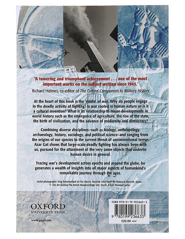 War in Human Civilization - Gat, Azar - Tietokirjat ja oppaat - 10105477599 - 1