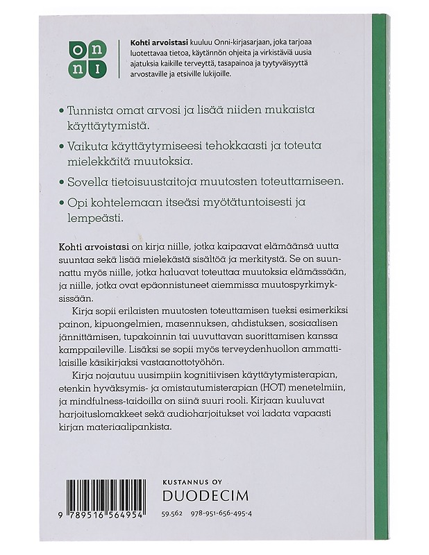 Kohti arvoistasi : suuntaa mielekkäisiin muutoksiin - Pietikäinen, Arto - Tietokirjat ja oppaat - 10105477643 - 1