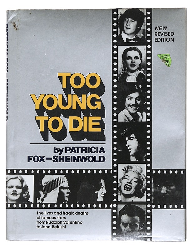 Too young to die - Patricia Fox-Sheinwold - Elämäkerrat ja muistelmat - 10105477651 - 0