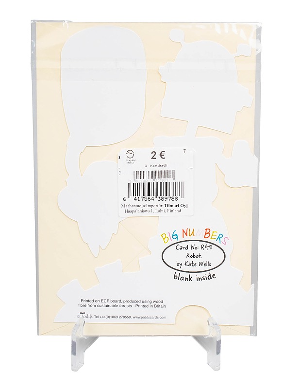 2-osainen onnittelukortti - Askartelu - 10105477679 - 1