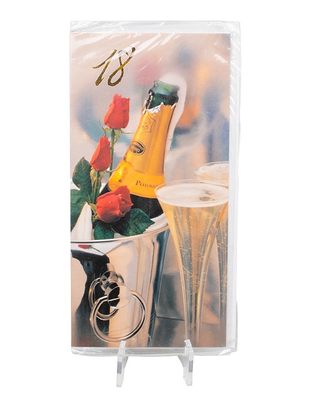 2-osainen onnittelukortti, 18 - Askartelu - 10105477694 - 0