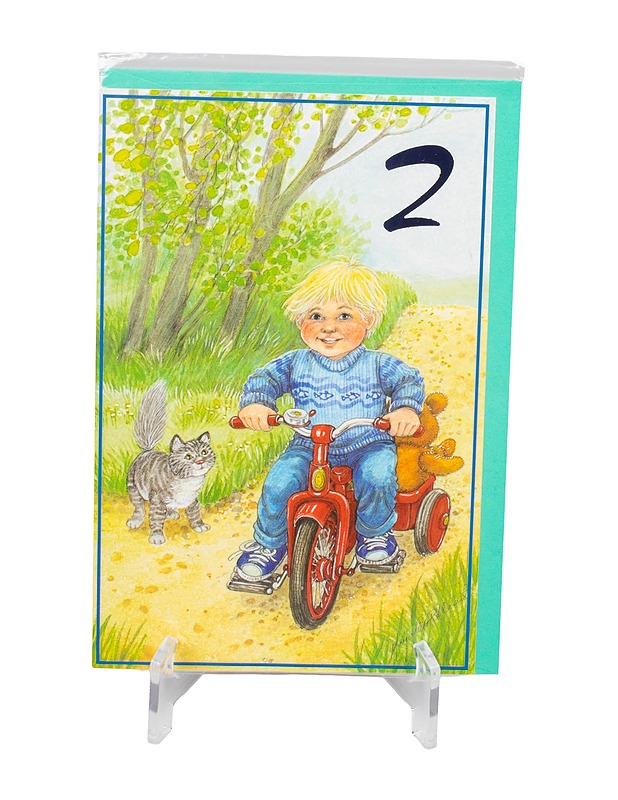 2-osainen onnittelukortti, 2  - Askartelu - 10105477704 - 0