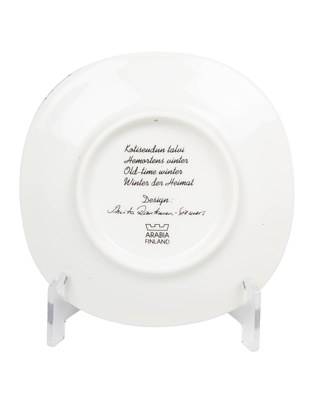 ARABIA Kotiseudun Talvi seinälautanen - Designsuosikit - 10105477750 - 2