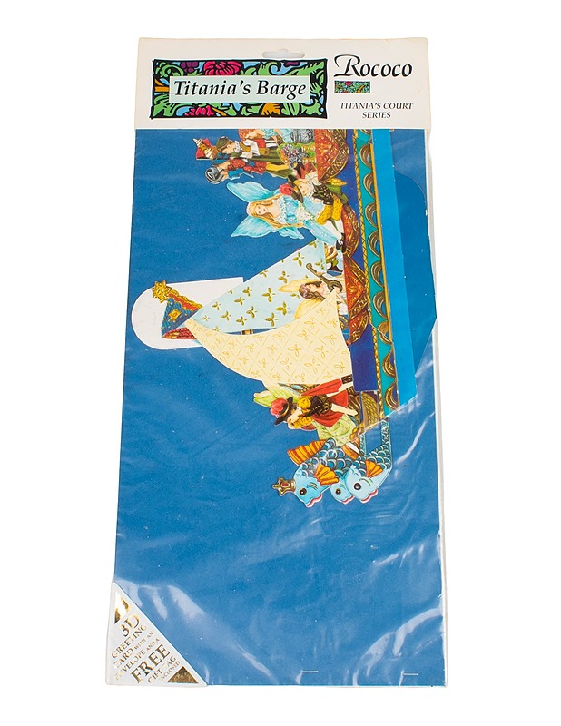 ROCOCO Titania's Barge 3D -kortti - Askartelu - 10105477754 - 0