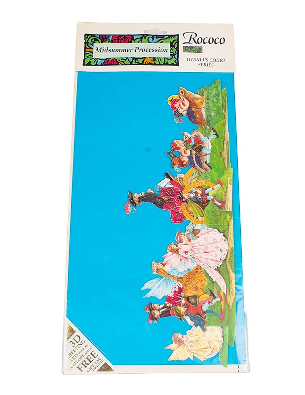 ROCOCO Midsummer Procession 3D -kortti - Askartelu - 10105477756 - 0