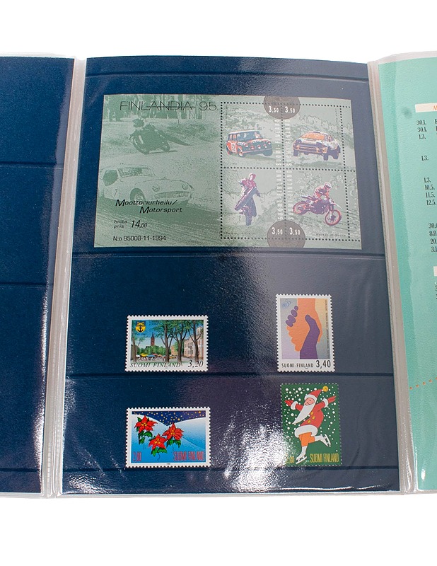 Suomen postimerkit 1995 - Askartelu - 10105477781 - 3