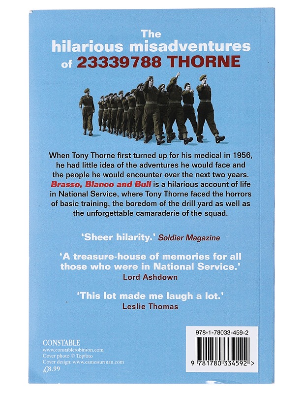 Brasso, Blanco and Bull - Tony Throne - Elämäkerrat ja muistelmat - 10105477797 - 1