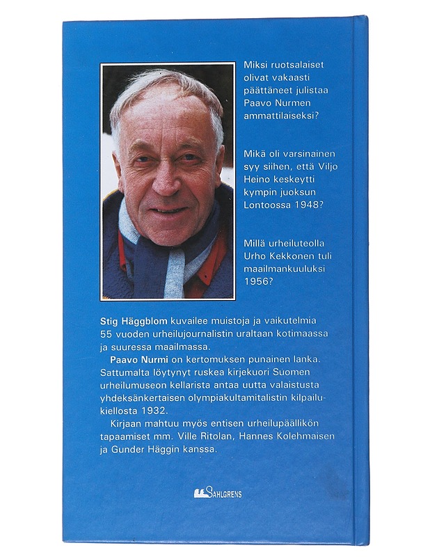 Paavo Nurmi, Viljo Heino och Urho Kekkonen - Stig Häggblom - Elämäkerrat ja muistelmat - 10105477822 - 1