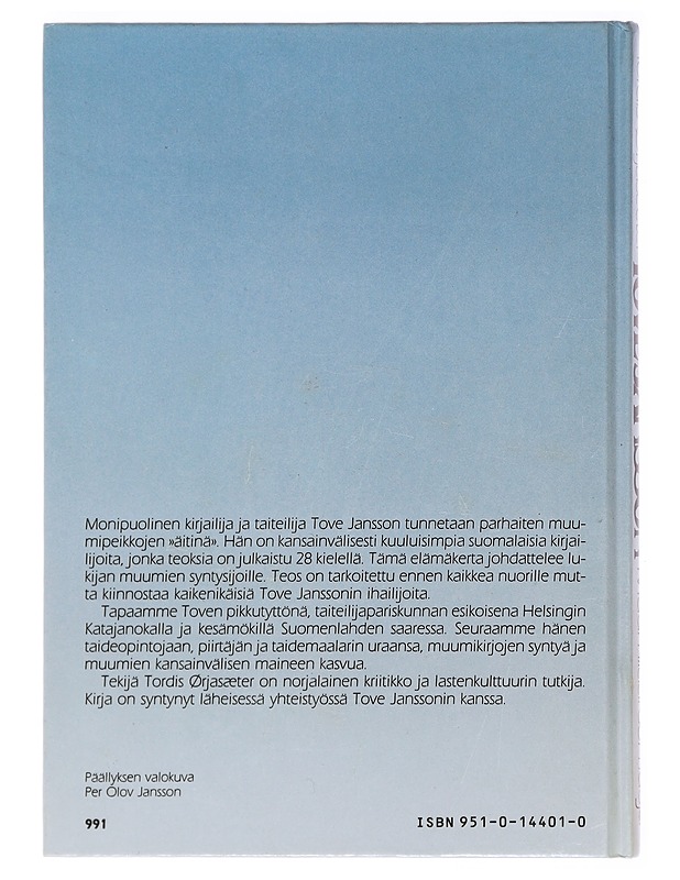 Tove Jansson: Muumilaakson luoja - Tordis Orjasaeter - Elämäkerrat ja muistelmat - 10105477837 - 1