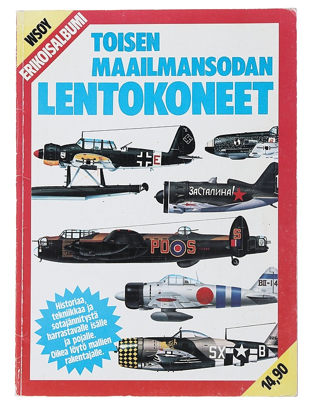 Toisen maailmansodan lentokoneet - Humble, Richard - Tietokirjat ja oppaat - 10105477849 - 0