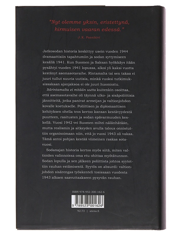 Itärintamalta ei mitään uutta: asemasodasta välirauhaan - Paavo Rantanen - Historiakirjat - 10105477899 - 1