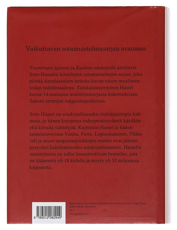 Tuomittujen legioona ; Kuolema telaketjuilla - Hassel, Sven - Romaanit ja novellit - 10105477914 - 1